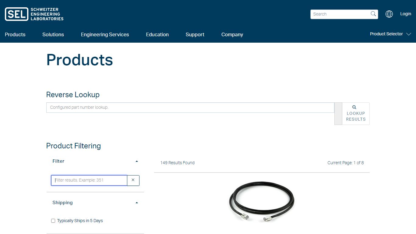 Products | Schweitzer Engineering Laboratories